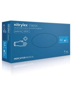 Eldobható nitril kesztyű NITRYLEX CLASSIC kék