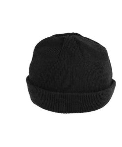 Téli sapka szigeteléssel - fekete