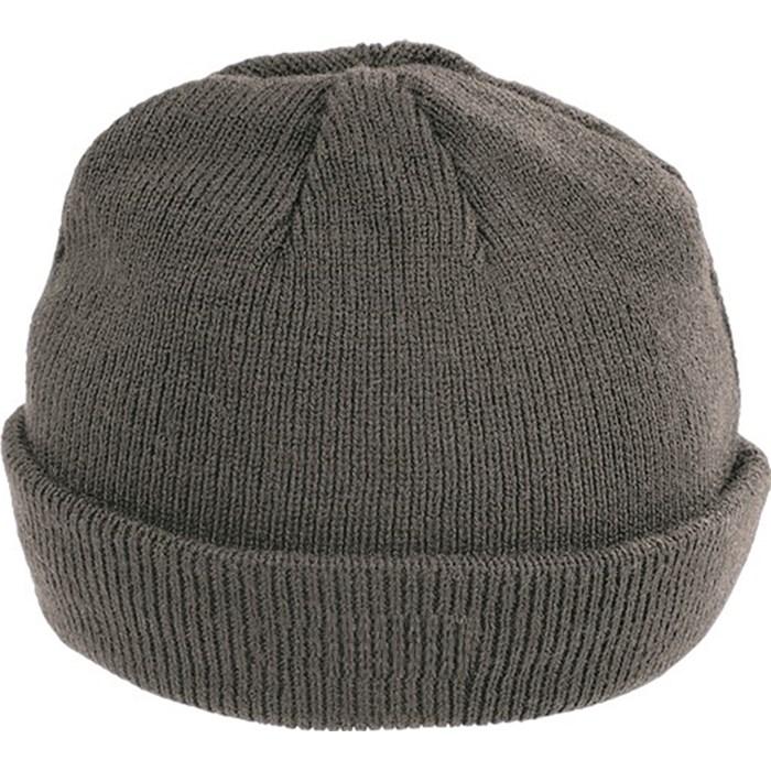 Szürke téli sapka szigeteléssel