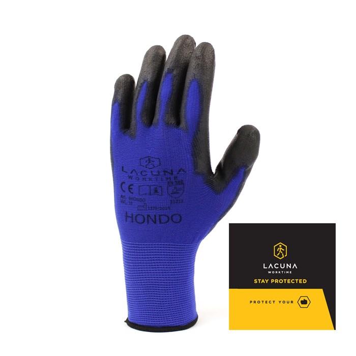 HONDO kesztyű PU bevonattal