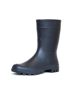 Fekete rövid gumicsizma