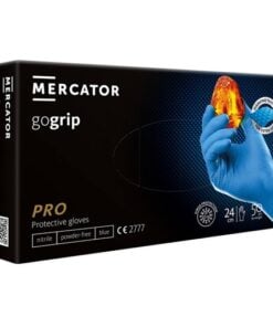 MERCATOR GOGRIP PRO púdermentes eldobható kék kesztyű