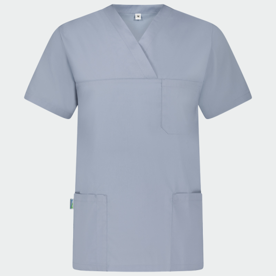 ANGEL Unisex Orvosi Blúz, Szürke ANGEL Unisex Orvosi Blúz, Szürke