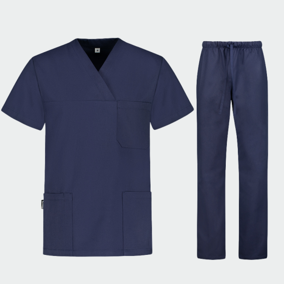 MORELLI Unisex Orvosi Munkaruha Szett, Kék MORELLI Unisex Orvosi Munkaruha Szett, Kék