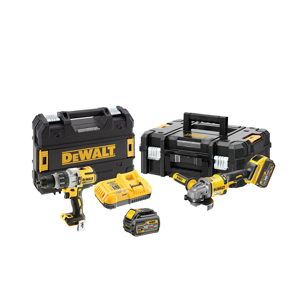 DeWalt DCK2055T2T-QW 18V und 54V FLEXVOLT Werkzeugset DeWalt DCK2055T2T-QW 18V und 54V FLEXVOLT Werkzeugset