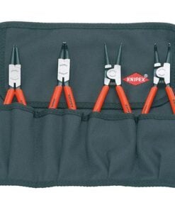 Knipex 4 részes biztosítógyűrű fogó készlet szerszámtekercsben