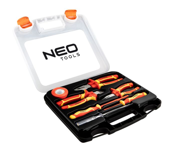 NEO TOOLS VDE szigetelt szerszámkészlet, 7 darabos, 1000V