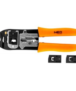 NEO TOOLS Moduláris Krimpelő Fogó 4P, 6P, 8P Csatlakozókhoz