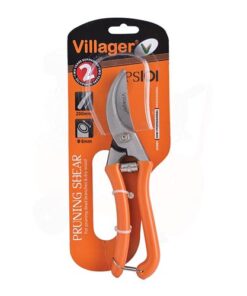 Villager Metszőolló, 8 mm vágáskapacitás, narancssárga