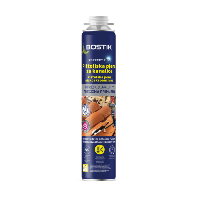 Bostik Pisztolyos Purhab, Alacsony Tágulású, B3 Tűzosztály, 750 ml