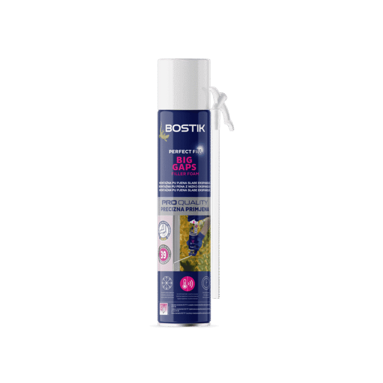 Bostik Maxi Big Gaps Alacsony Tágulású Szerelő Purhab 825ml