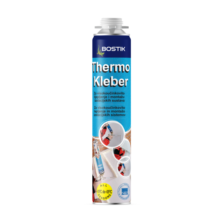 Bostik Thermo Kleber Gun Hőszigetelő Ragasztóhab Pisztolyhoz, 750 ml
