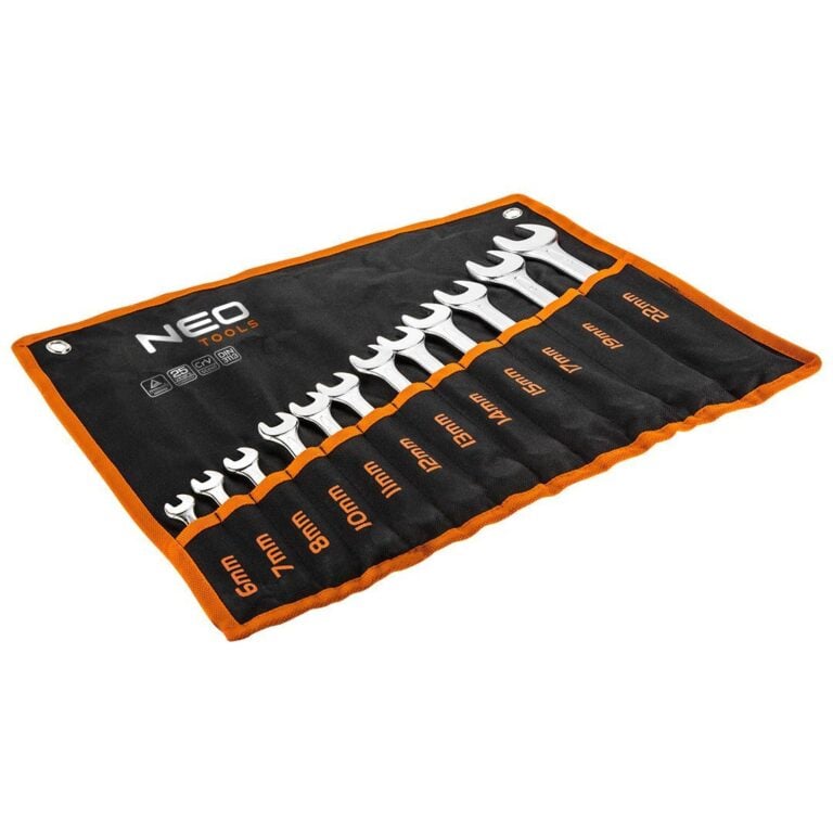 NEO TOOLS Kombinált kulcskészlet 6-22 mm, 12 részes
