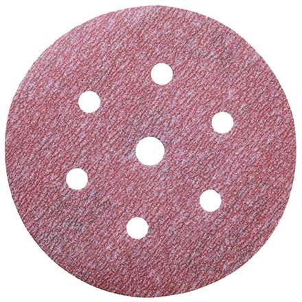 Csiszolópapír 125 mm, 8 lyukas, H216F típus, 100 db/csomag Csiszolópapír 125 mm, 8 lyukas, H216F típus, 100 db/csomag