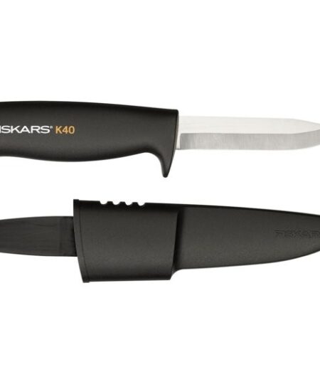 Fiskars K40 Univerzális Kés, 225 mm, Tokkal