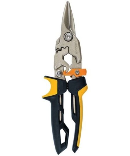 Fiskars PowerGear Egyenes Lemezolló, 260mm