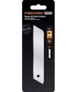 Fiskars CarbonMax 25mm Skalpel Penge, 5 darabos csomag