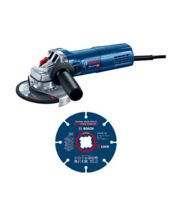 Bosch GWS 9-125 S sarokcsiszoló, 900W, 125mm, X-LOCK, fordulatszám-szabályozással + Carbide Multiwheel