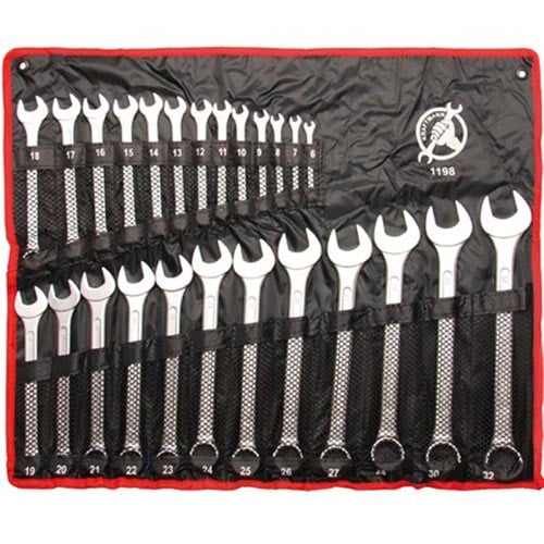BGS Kombinált Villáskulcs Készlet 6-32 mm, 25 részes Kraftmann