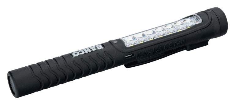 Bahco LED Zseblámpa 7+1 SMD, Mágneses, USB-s