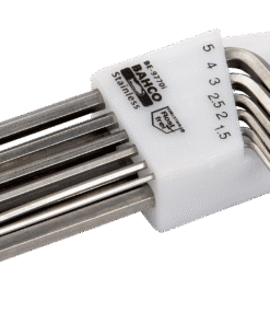 Bahco INOX Imbuszkulcs Készlet, Hosszú, 1,5-10 mm