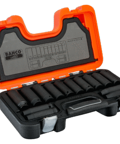 Bahco Ütvecsavarozó Dugókulcs Készlet 1/2", Hosszú, 10-27 mm, 14 részes