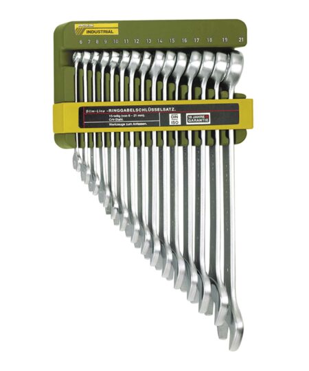 Proxxon PX23821 csillag-villáskulcs készlet, 6-21 mm, 15 részes