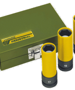 Proxxon Ütvecsavarozó Dugókulcs Készlet 1/2", 17-19-21 mm, Hosszú, PVC