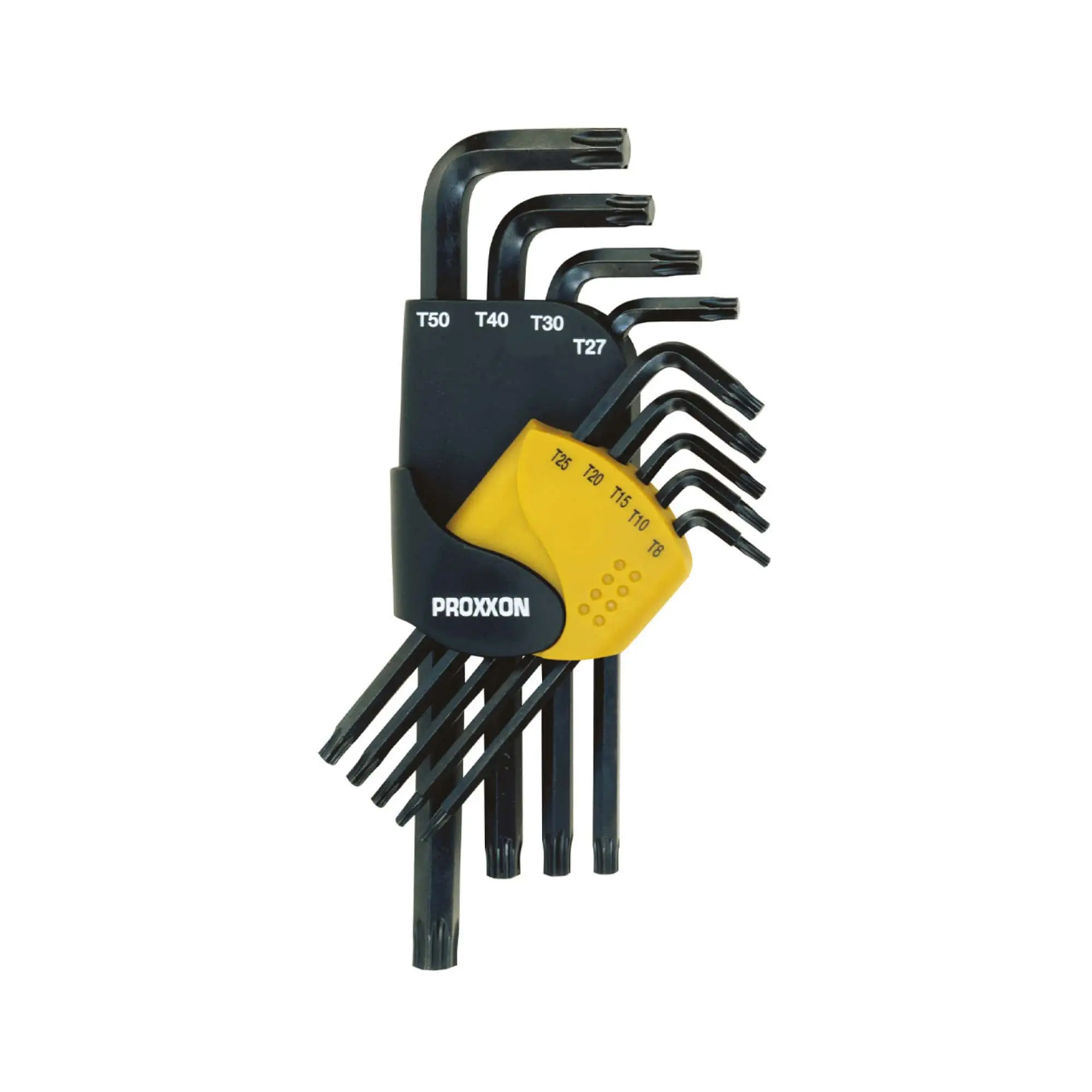 Proxxon PX23944 Torx kulcskészlet, 9 részes (TX8-TX50) Proxxon PX23944 Torx kulcskészlet, 9 részes (TX8-TX50)