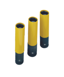 Proxxon Ütvecsavarozó Dugókulcs Alumínium Felnihez, 1/2", 21 mm, 130 mm, PVC Védőgyűrűvel