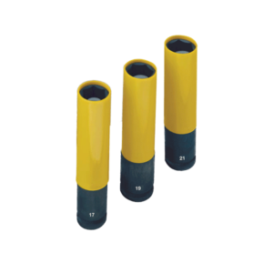 Proxxon Ütvecsavarozó Dugókulcs Alumínium Felnihez, 1/2", 21 mm, 130 mm, PVC Védőgyűrűvel