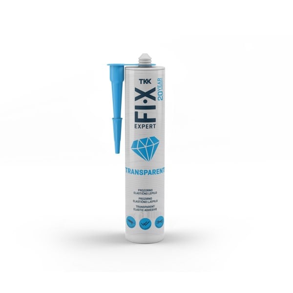 TKK FI-X EXPERT POWER TRANSPARENT Univerzális Ragasztó és Tömítőanyag