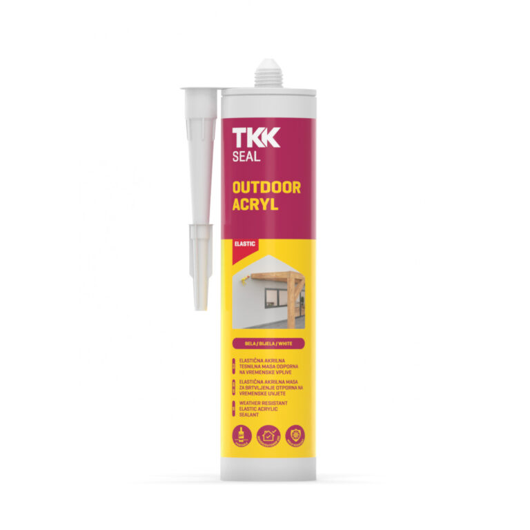 TKK SEAL ACRYL OUTDOOR akril tömítőanyag, 300 ml, fehér