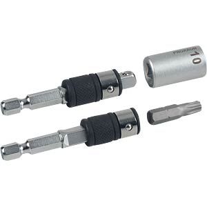 Proxxon Bit- és Dugókulcs Átalakító, 1/4" Külső Négyszög - 1/4" Belső Hatlap