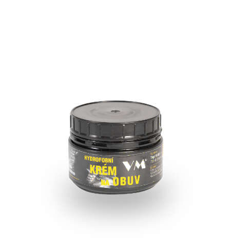 VM footwear Hidrofób Védőkrém Munkacipőhöz, 250 g, Fekete