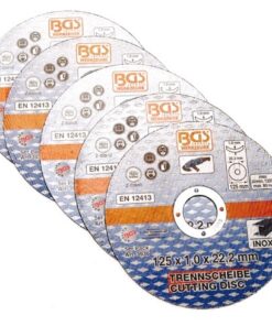 BGS Inox Vágótárcsa 125x1,0x22,2mm (5 db)