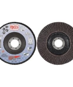 BGS Lamellás Csiszolótárcsa 125mm K40 Rozsdamentes Acélhoz