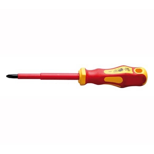 BGS VDE 1000V Kereszthornyos Csavarhúzó PH2x100mm