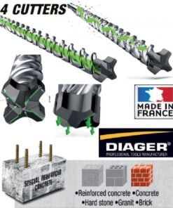 DIAGER SDS-Plus Betonfúró 4G4 8x160mm