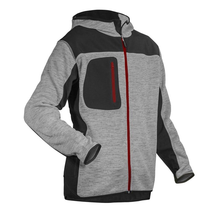 Coverguard BORA Flísz Pulóver XL – 380 g/m² Softshell Betétekkel
