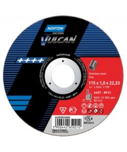 Norton VULCAN Inox Vágótárcsa 125x1,6x22,23 mm