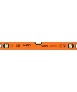 NEO TOOLS Alumínium Libella S 300, 3 Fiolás, 60 cm
