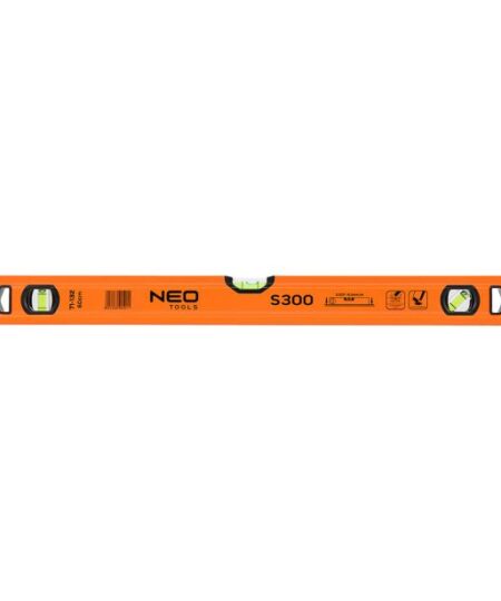 NEO TOOLS Alumínium Libella S 300, 3 Fiolás, 60 cm