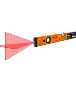 NEO TOOLS Digitális vízmérték 60 cm, lézeres funkcióval