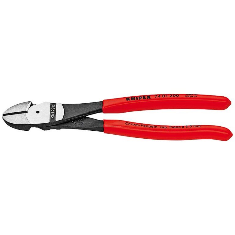 Knipex 74 01 200 Megerősített Oldalcsípő Fogó, 200 mm