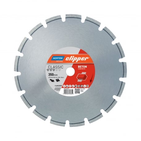 Norton Gyémánt Vágótárcsa Classic Beton 350x25,4mm
