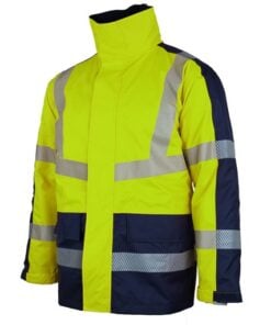 Lacuna TAURUS 4 az 1-ben Jól Láthatósági Parka, Sárga