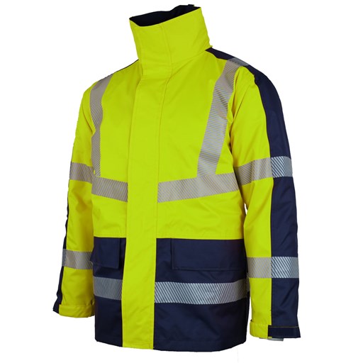 Lacuna TAURUS 4 az 1-ben Jól Láthatósági Parka, Sárga Lacuna TAURUS 4 az 1-ben Jól Láthatósági Parka, Sárga