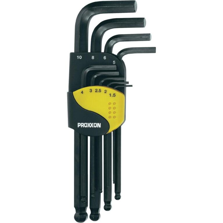 Proxxon PX23946 9 részes imbuszkulcs készlet 1.5-10mm gömbfejjel