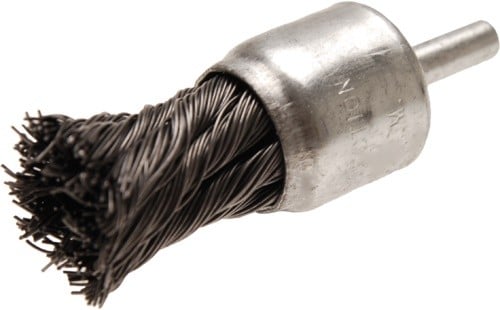 BGS Acél Drótkefe Fúrógéphez, Ecset Alakú, 20 mm